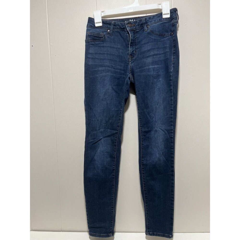 REWASH Skinny Leg Blue Stretch Silk Denim Jeans Wms Size 7/28
